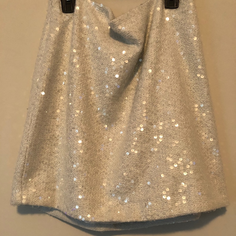 CUTE Kenar Sequin Mini Skirt